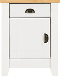 ZNTS Ludlow 1 Drawer 1 Door Bedside 100-103-041