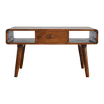 Curved Chestnut Coffee Table IN310