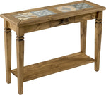 ZNTS Salvador Tile Top Console Table 300-304-014