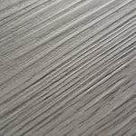 ZNTS Self-adhesive PVC Flooring Planks 5.21 m 2 mm Dark Grey 330183