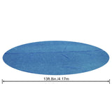 ZNTS Bestway Solar Pool Cover Flowclear 427 cm 92089