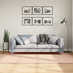 ZNTS Rug HUARTE Short Pile Soft and Washable Blush 140x200 cm 375153
