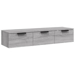 ZNTS Wall Cabinet Grey Sonoma 102x30x20 cm Engineered Wood 817097