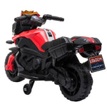 ZNTS Kids Electric Motorcycle Ride-On Toy 6V Battery Powered w/ Music 29648864