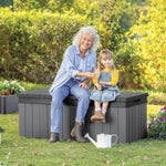ZNTS Keter Garden Storage Box Darwin 380 L Grey 440522
