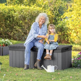 ZNTS Keter Garden Storage Box Darwin 380 L Grey 440522