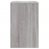 ZNTS Nesting Coffee Tables 3 pcs Grey Sonoma Engineered Wood 837825