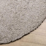 ZNTS Shaggy Rug PAMPLONA High Pile Modern Beige Ø 200 cm 375225