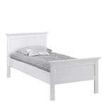 Paris Single Bed in White 7017780149