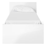 Naia Single Bed 3ft in White High Gloss 70275211UUUU