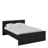 Naia Double Bed 4ft6 in Black Matt 70275212GMGM