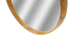 ZNTS Grace - Round Teak Mirror Teak LAW130