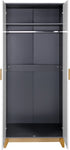 ZNTS Cleveland 2 Door Wardrobe 100-101-210