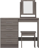 ZNTS Nevada 4 Drawer Dressing Table Set 100-105-020