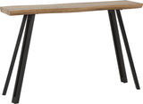 ZNTS Quebec Wave Edge Console Table 300-304-021