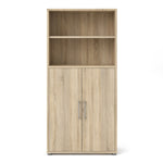 Prima Bookcase 3 Shelves with 2 Doors in Oak 7208042031AK