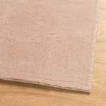 ZNTS Rug HUARTE Short Pile Soft and Washable Blush 140x200 cm 375153