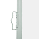 ZNTS Patio Retractable Side Awning 170x300 cm Cream 48365