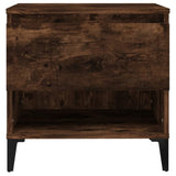 ZNTS Side Tables 2 pcs Smoked Oak 50x46x50 cm Engineered Wood 819559