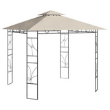 ZNTS Gazebo 3x3x2.7 m Cream 160 g/m² 313912