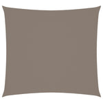 ZNTS Sunshade Sail Oxford Fabric Square 3.6x3.6 m Taupe 135413