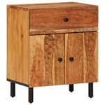 ZNTS Bedside Cabinet 50x33x60 cm Solid Wood Acacia 356866