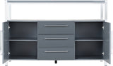 ZNTS Charisma 2 Door 3 Drawer Sideboard 400-405-029