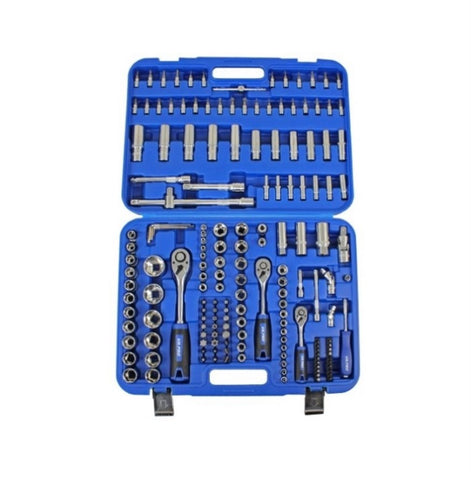 US Pro 172Pc Super Lock 1/4" 3/8" & 1/2" Dr Metric Socket Set USP2082