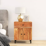 ZNTS Bedside Cabinet 50x33x60 cm Solid Wood Acacia 356866