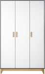 ZNTS Cleveland 3 Door Wardrobe 100-101-209