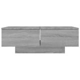 ZNTS Coffee Table Grey Sonoma 90x60x31 cm Engineered Wood 815196