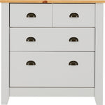 ZNTS Ludlow 2+2 Drawer Chest 100-102-078