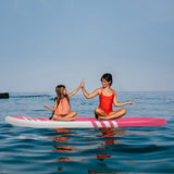 ZNTS Inflatable Paddle Boards Stand Up 10.5'x30 x6 ISUP Surf Control Non-Slip Deck Standing Boat Pink 67609408