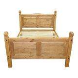 ZNTS Bed Frame without Mattress Mexican Pine Corona Range 160x200 cm 243751