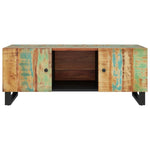 ZNTS Coffee Table 100x54x40 cm Solid Wood Reclaimed&Engineered Wood 351952