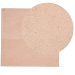 ZNTS Rug HUARTE Short Pile Soft and Washable Blush 160x160 cm 375154