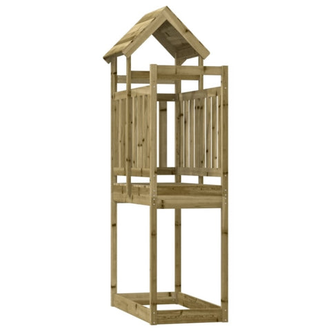 ZNTS Play Tower 52.5x110.5x214 cm Impregnated Wood Pine 826585