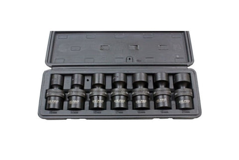 US Pro 7 Pc 1/2" Dr Swivel Head Impact Sockets USP3429