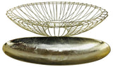 Gold Decorative Wire Bowl 58cm S-OR1213