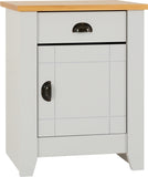 ZNTS Ludlow 1 Drawer 1 Door Bedside 100-103-042