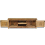 ZNTS TV Cabinet Solid Teak 120x30x40 cm 244485