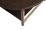 ZNTS Leather sling Coffee Table - leather top Leather GLAD05L