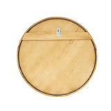 ZNTS Grace - Round Teak Mirror Teak LAW130