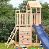 ZNTS Outdoor Playset 52.5x110.5x214 cm Solid Wood Pine 826544