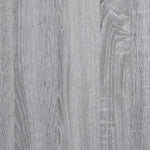 ZNTS Wardrobe with Drawers Grey Sonoma 100x40x180 cm Engineered Wood 838951