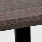 ZNTS Desk with 2 Shelves Grey and Oak 20137