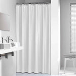 ZNTS Sealskin Shower Curtain Madeira 240 cm White 238501510 416601