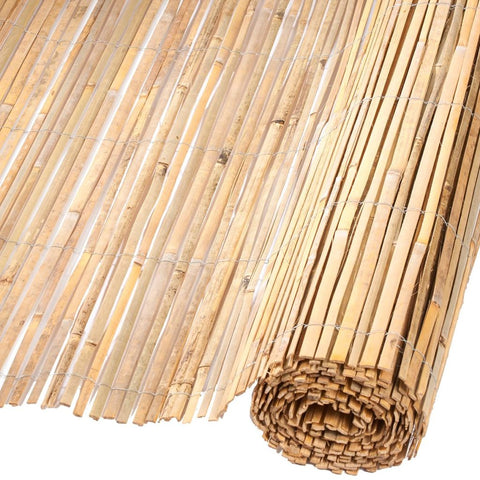 ZNTS Nature Garden Screen Bamboo 1.5x5 m 419753