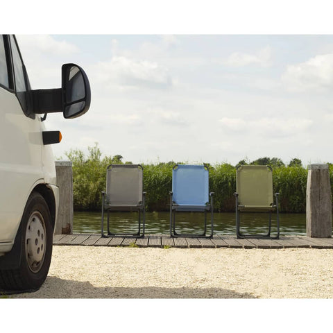 ZNTS Travellife Foldable Compact Camping Chair San Marino Grey 441444