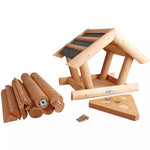 ZNTS Esschert Design Bitumen Bird Table in Gift Box FB255 404589